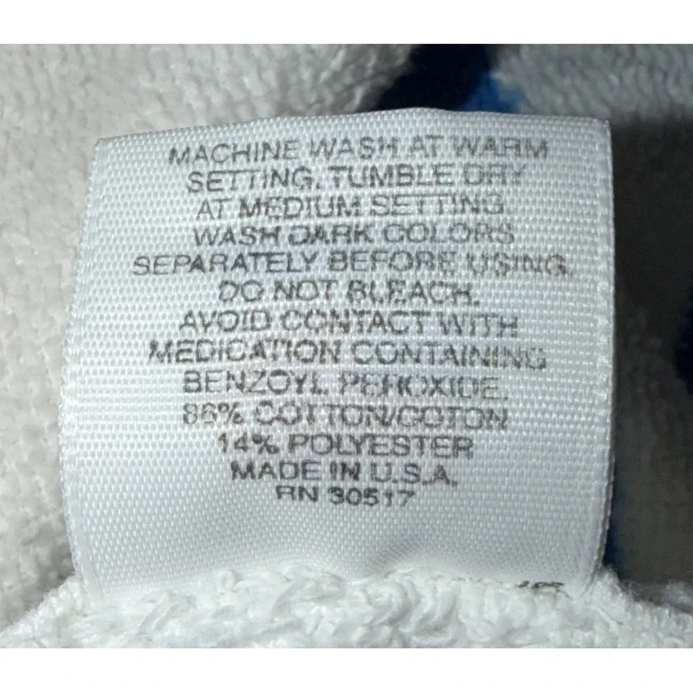 Vtg IBM‎ Computers Promotional Logo Beach Pool Towel 100% Cotton 32
